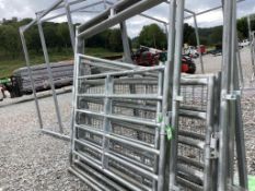 Galvanized Fence Panel