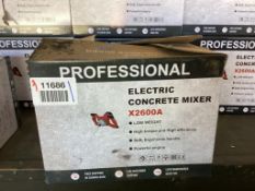 Professional Electric Concrete Mixer