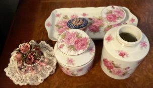 Porcelain Vanity Set