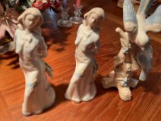Group of 3 Porcelain Figurines