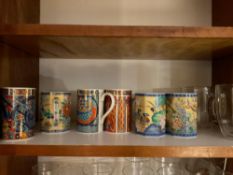 Set of 6 Coffee Mugs