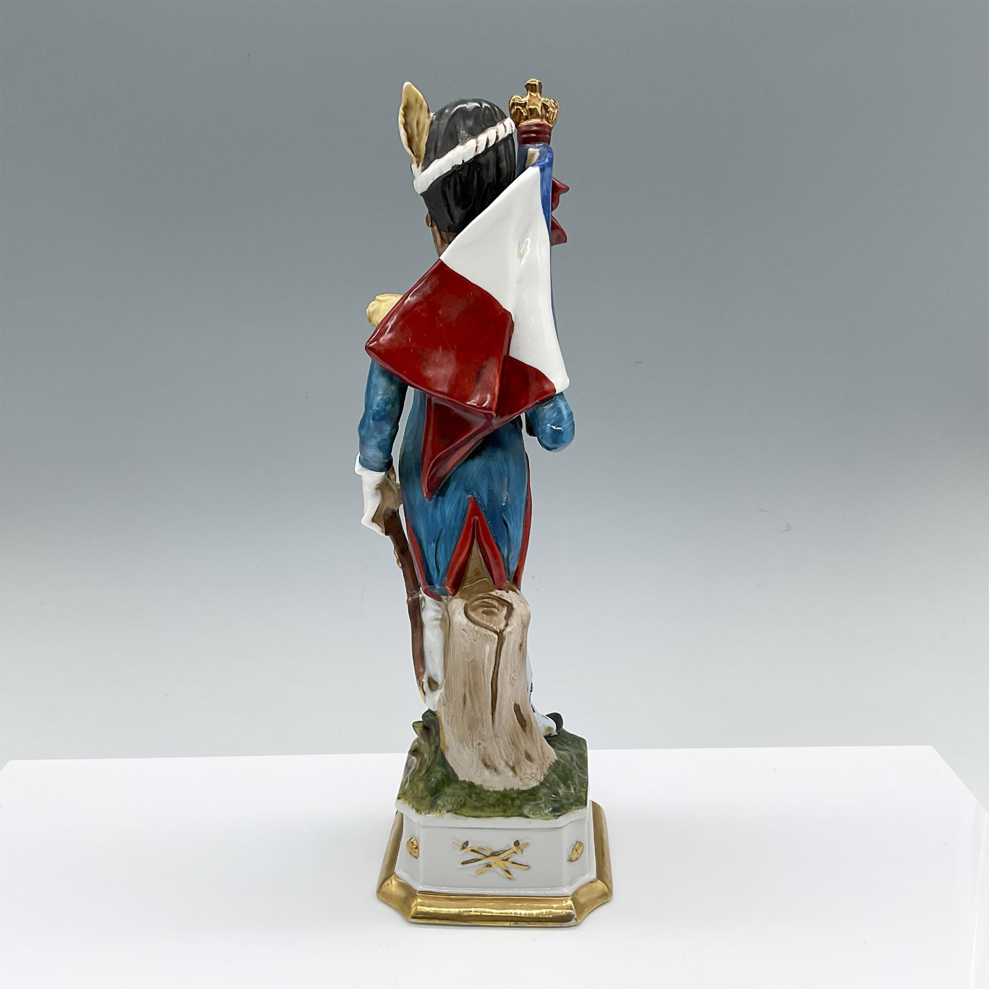 European Porcelain Military Figurine - Image 2 of 4