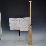 Hideki Matsui Autographed Rawlings Baseball Bat