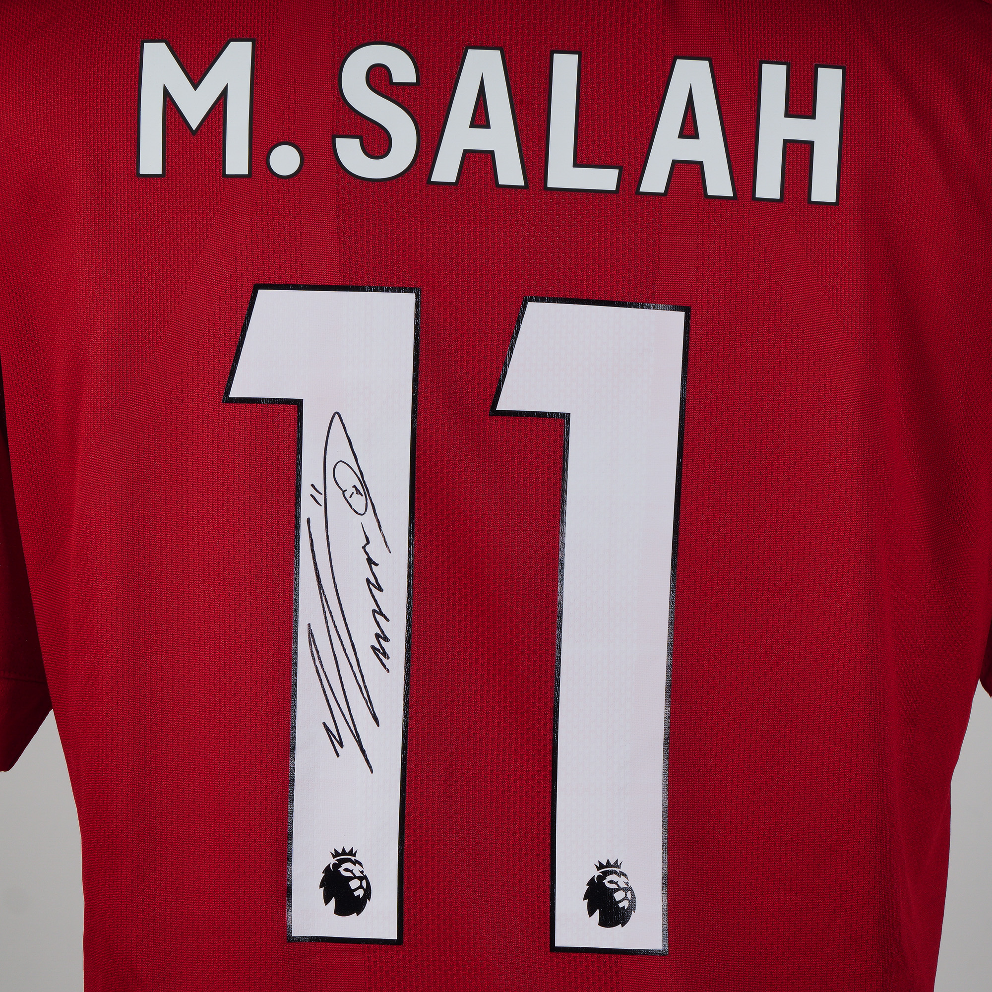 Mohamed Salah Signed Liverpool 2019-20 Home Shirt w/ COA - Image 2 of 5