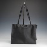 St. John Satin Embroidered Shoulder Bag