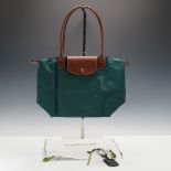 Longchamp Le Pliage Green Medium Shoulder Bag