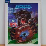 1994 Carolina Panthers Inaugural Season Poster