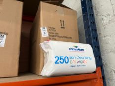 BOX OF 12PC CONSORTIUM SKIN CLEANSING DRY WIPES (NEW)
