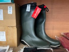 PAIR OF DUNLOP BLIZZARD THERMAL WELLIES - UK 11.5 (NEW)