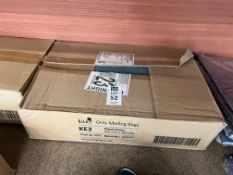 BOX OF 1000PC KITE KE2 GREY MAILING BAGS - 250 X 350MM (NEW)
