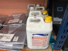 4X 5L TUBS OF ASSORTED CLEANING SOLUTION