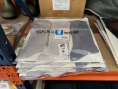 4X PACKS OF 3X MENS SOCKS (NEW)