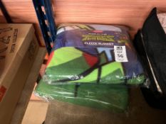 2X NICKELODEON RISE OF THE TURTLES FLEECE BLANKETS (NEW)