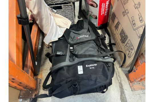 LICHFIELD EXPLORER 60L TRAVELLING BACKPACK