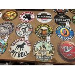 3X METAL BEER SIGNS
