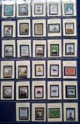 Trade stamps, Whitbread Inn Signs, 112 miniature stamps, from various regions; Bristol & Swindon (