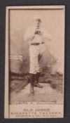 Cigarette card, USA, Goodwin's, Photographic Card (Old Judge), Baseball Subject, Smith P.,