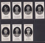 Cigarette cards, Taddy Prominent Footballers no footnote; 12 cards New Brompton (7, Hopkins,