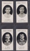 Cigarette cards, Taddy, Prominent Footballers (No Footnote), 4 cards, Devonport Albion (2) R.