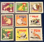 Collectables, a collection of 9 Lawson Wood illustrated booklets, circa 1908, 'Mrs Bear', 'The