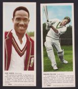Trade cards, Carr's Cricketer Series (set 20 cards) including Gary Sobers (gd/vg)