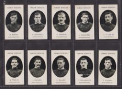 Cigarette cards, Taddy Prominent Footballers no footnote; Middlesborough 14/15 (missing Bloomer) (