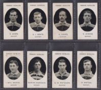 Cigarette cards, Taddy, Prominent Footballers (No Footnote), 14 cards, Newport (8), Adams, Boots,