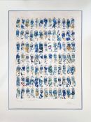 Arman - Tubes bleues, 2000