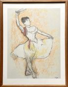 Edgar Degas (after) - Danseuse au tambourin
