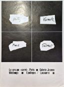 Le groupe "carré", Paris, 1969