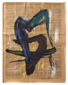 Gérard Schneider - Untitled, 1983