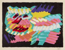 Karel APPEL (1921-2006) - Pink Cat, 1978.