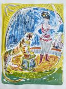 Constantin TERECHKOVITCH (1902-1978) - Les petites Filles modèles, 1949.