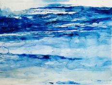 ZAO WOU-KI (1921-2013) D'Après, (after) - Praslin, Seychelles, 2007.