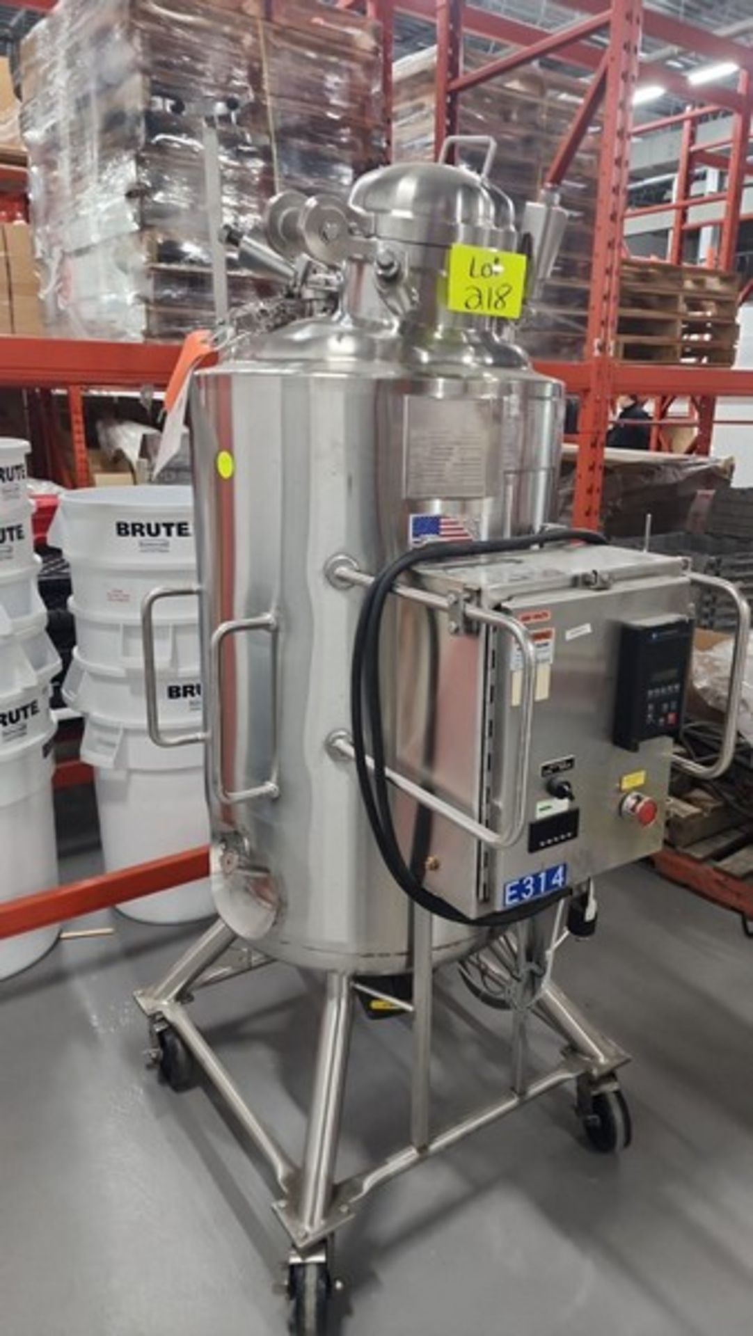 250 Liter S/S Process Tank