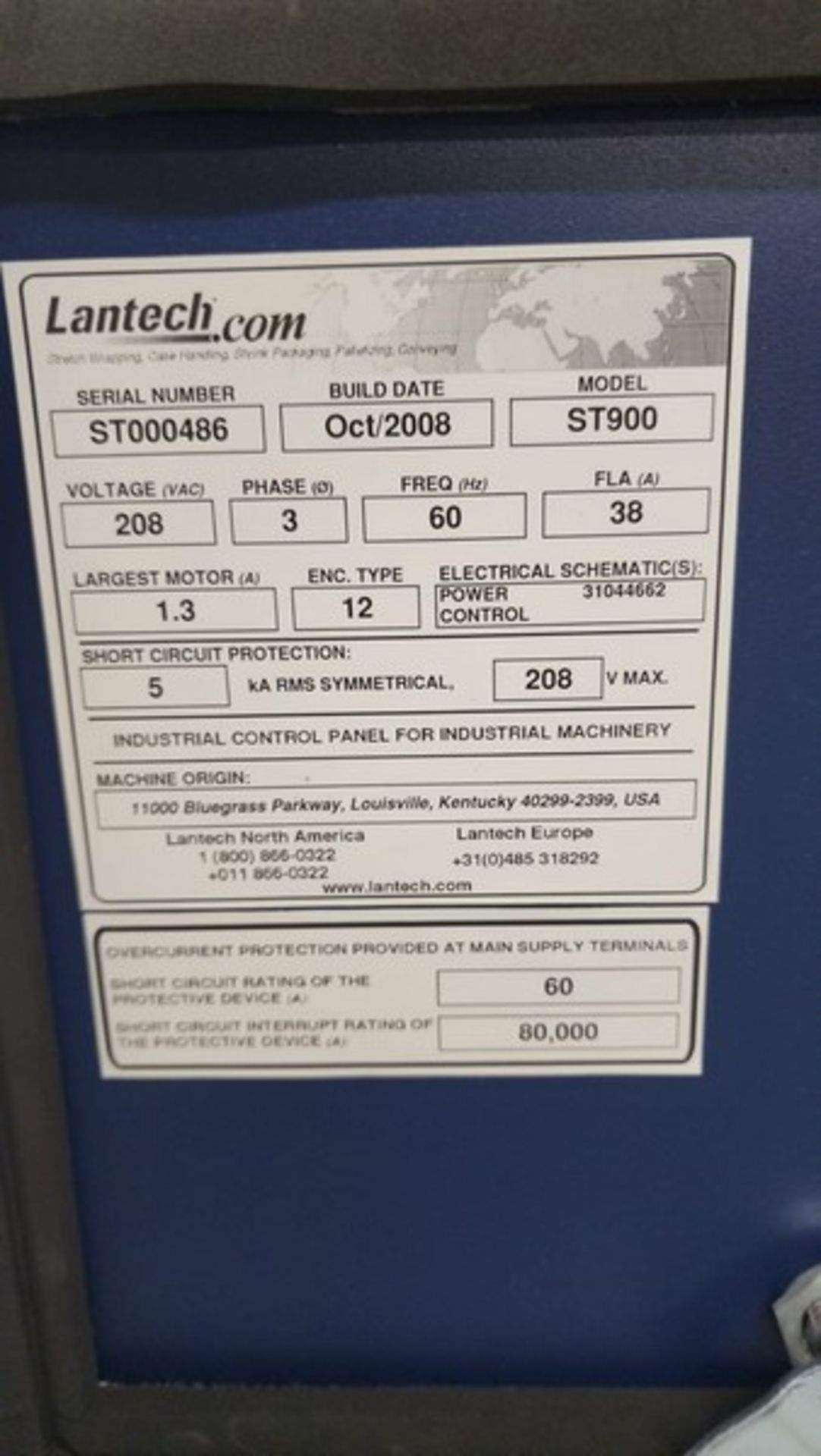 Lantech Shrink Tunnel - Image 3 of 4