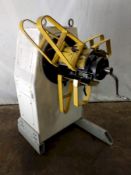 1100 LB X 16" GSW MODEL #MHM0.5/1250SO SERVO MOTORIZED COIL REEL UNCOILER