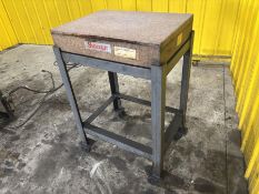 STARRETT GRANITE INSPECTION TABLE LAYOUT PLATE