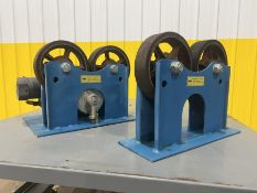 1300 LBS LACROIX POWERED & IDLER TANK TURNING ROLLS