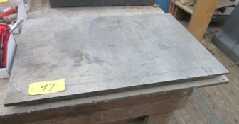 25" x 38" Steel Layout Table