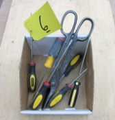 Assorted Screwdrivers & Snips