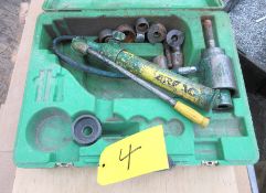 Enerpac Hydraulic Hand Pump, Assorted Dies