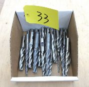 Assorted End Mill Cutters (Incl. Assorted High Speed)
