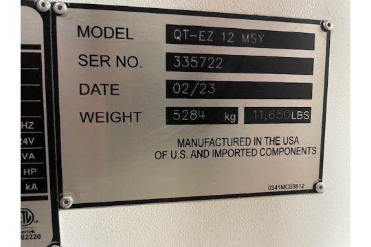 2023 MAZAK QT-EZ 12MSY CNC Lathe With Live Tooling Y-Axis Sub Spindle & LNS Bar Feeder - Image 15 of 16