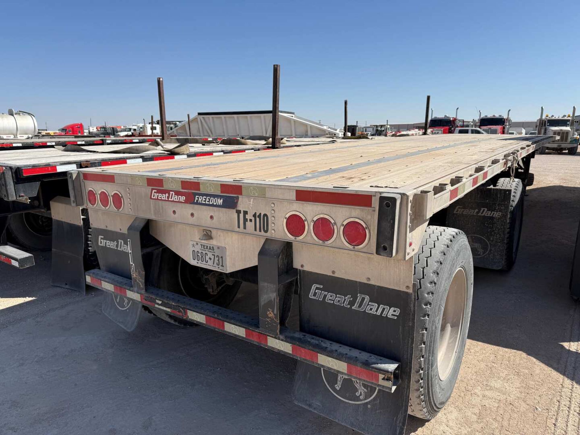 2015 GREAT DANE TRAILER 48X102 COMBO SPREAD AXLE FLATBED - Image 5 of 9