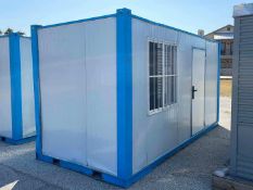 PORTABLE OFFICE WITH BATHROOM