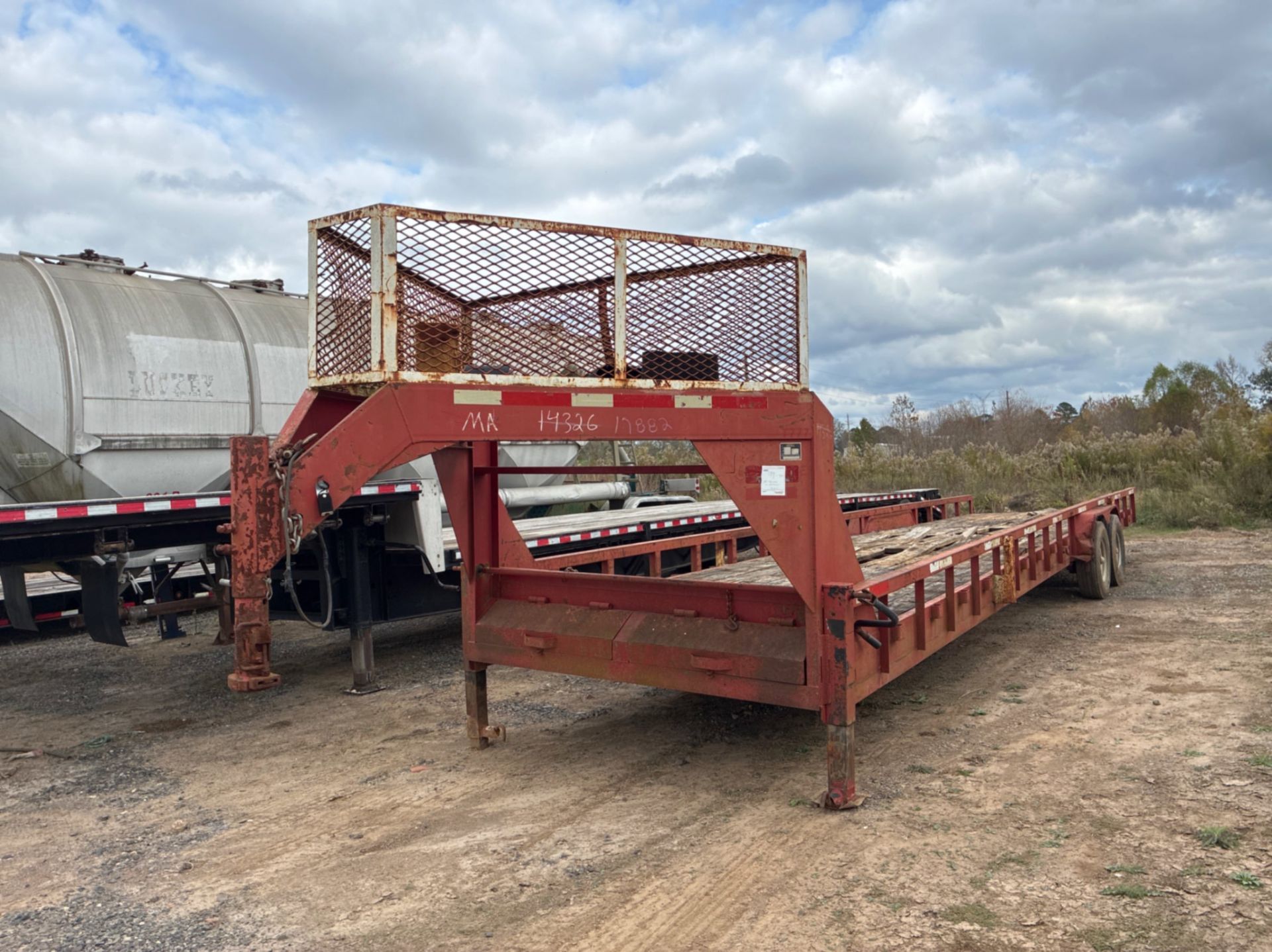 (Carthage. TX) 2012 TEX MEX TRAILER LOW BOY GOOSENECK VIN/SN ...
