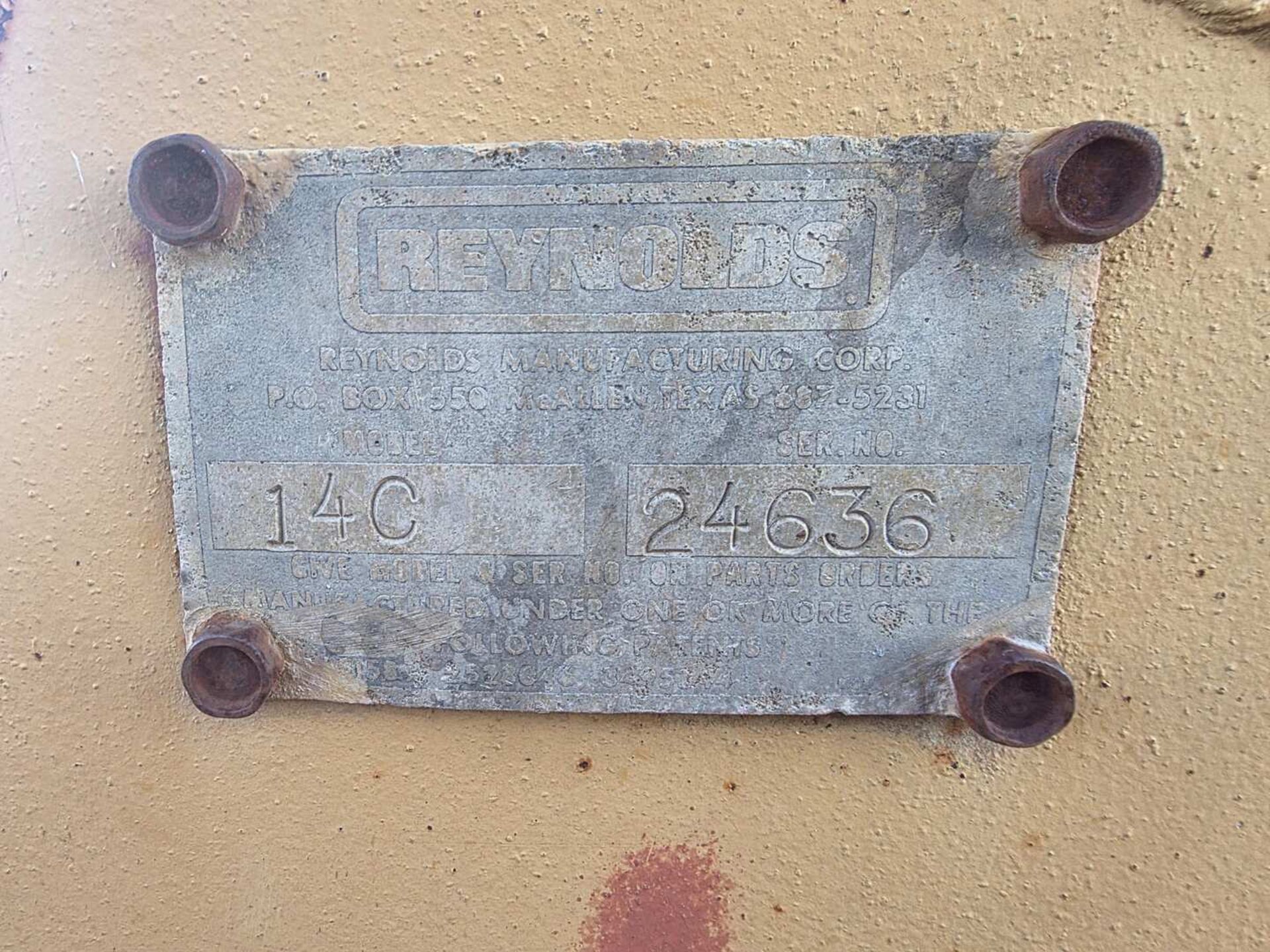 REYNOLDS 14C SCRAPER - Image 6 of 6