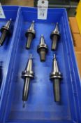 (5) BT 40 Shrink Fit Tool Holders