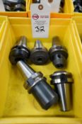 (5) Lyndex BT 40 Tool Holders